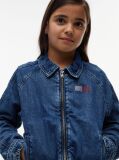 Denim Relaxed Zip-Thru Denim Jacket  Girls