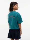 Blue Rhinestone Jersey T-Shirt  Girls