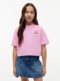 Pink Rhinestone Jersey T-Shirt  Girls