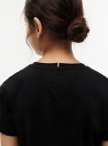 Negru Essential Hilfiger Monotype Set Din T-shirt Si Pantaloni  Fete