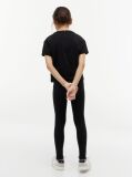 Negru Essential Hilfiger Monotype Set Din T-shirt Si Pantaloni  Fete