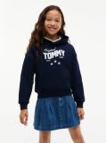 Blue Star Logo Relaxed Hoody  Girls