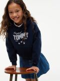 Blue Star Logo Relaxed Hoody  Girls