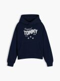 Blue Star Logo Relaxed Hoody  Girls