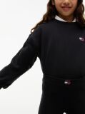 Black Heritage Logo Sweatshirt And Leggings Set  Girls