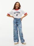Denim Mabel High Rise Wide Leg Peanuts® Jeans  Girls