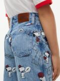 Denim Mabel High Rise Wide Leg Peanuts® Jeans  Girls