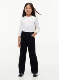 Alb T-Shirt Extra Slim Cu Maneca Lunga Si Steag  Fete
