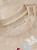 Bej T-Shirt Cu Maneca Lunga Si Logo  Nou nascuti