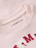 Roz T-Shirt Cu Maneca Lunga Si Logo  Nou nascuti