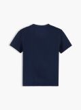 Blue T-Shirt Cu Guler Rotund Si Logo  Nou nascuti
