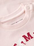 Pink Logo Peached Crew Neck T-Shirt  Newborn