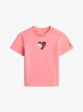 Pink Smiley Logo Jersey T-Shirt  Newborn