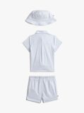 Blue Ithaca Stripe Three-Piece Outfit Gift Box  Newborn