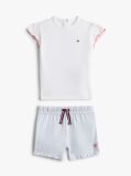 Multi Ithaca Stripe T-Shirt And Shorts Set  Newborn
