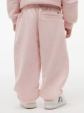 Roz Pantaloni Joggers Cu Logo  Copii unisex