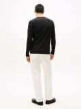 Black Long Sleeve Slim Fit T-Shirt  Men