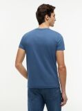 Blue Logo Slim Fit Jersey T-Shirt  Men