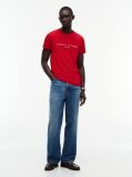 Red Logo Slim Fit Jersey T-Shirt  Men