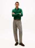 Verde Tricou Polo Cu Maneca Lunga 1985 Collection Slim Fit  Barbati