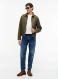 Beige Cotton Cashmere Crew Neck Jumper  Men