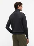 Gri Jumper Din Bumbac Si Casmir Roll Neck  Barbati