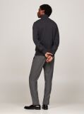 Gri Jumper Din Bumbac Si Casmir Roll Neck  Barbati