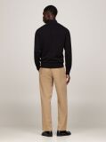 Black Zip-Neck Jumper  Men