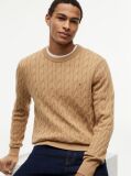 Maro Jumper Cu Guler Rotund Din Tricot  Barbati