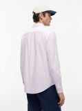 Roz Camasa Oxford Regular Fit Cu Dungi  Barbati