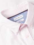 Roz Camasa Oxford Regular Fit Cu Dungi  Barbati