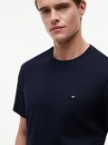 Blue Tricou Din Tricotaj Interlock  Barbati