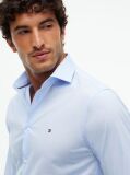 Blue Camasa Flex Slim Fit Din Poplin   Barbati