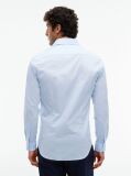 Blue Camasa Flex Slim Fit Din Poplin   Barbati