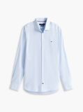 Blue Camasa Flex Slim Fit Din Poplin   Barbati