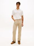 Bej Tricou Polo Smart Casual Cu Croiala Regular  Barbati