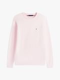 Pink Flag Embroidery Jumper  Men