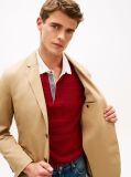 Bej Blazer Smart Casual Spalat Cu Croiala Regular   Barbati