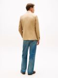 Bej Blazer Smart Casual Spalat Cu Croiala Regular   Barbati