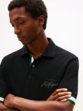 Negru Polo Hidden Cu Croiala Clasica  Barbati