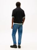 Negru Polo Hidden Cu Croiala Clasica  Barbati