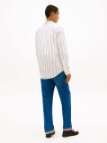 Multi Camasa Jacquard Cu Dungi Si Croiala Regular  Barbati