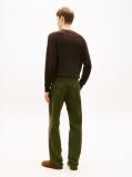 Blue Pantaloni Utility Din Satin Uzati  Barbati