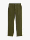 Blue Pantaloni Utility Din Satin Uzati  Barbati