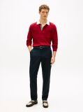 Blue Denton Straight Leg Semi-Elasticated Chinos  Men