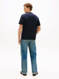 Blue Performance Tricou Cu Logo Brodat  Barbati