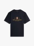 Blue Performance Tricou Cu Logo Brodat  Barbati