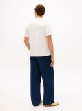 White Performance Logo Embroidery T-Shirt  Men