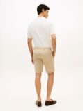 Bej Denton Pantaloni Scurti Twill Cu Croiala Slim Si Curea 9.5"  Barbati