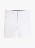 Alb Pantaloni Scurti Denton Twill Slim Cu Lungimea Inseam De 9,5"  Barbati